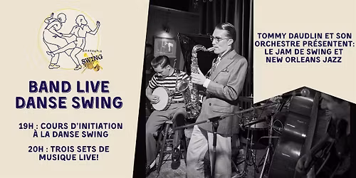 Jazz jam et danse swing - Les Mercredis swing