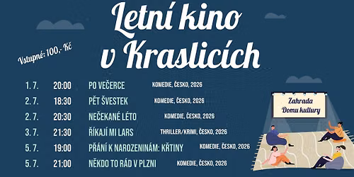 \ud83c\udfac Letn\u00ed kino v Kraslic\u00edch \ud83c\udf7f