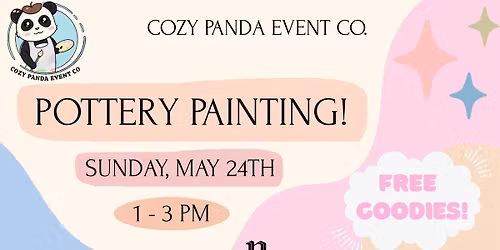 Cozy Panda Pottery Painting At Raleigh Brewing