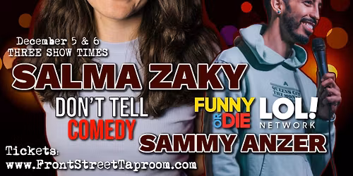 Comedy in the Cellar - Salma Zaky
