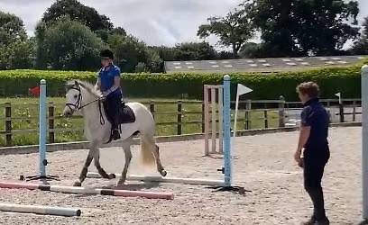 Pole \/ Jumping clinic at Frenches Farm