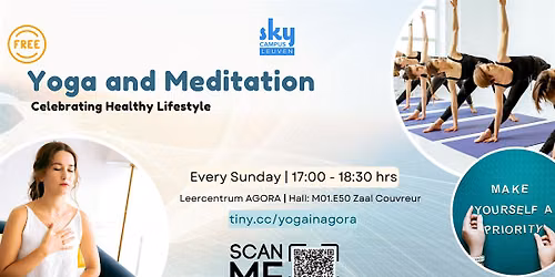 Manage your stress with Yoga, Breathwork and Meditation