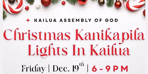 Christmas Kanikapila + Lights In Kailua