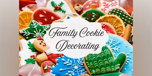 Drop-in Holiday Cookie Decorating