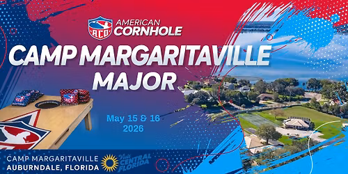 ACO Camp Margaritaville Major - AMERICAN CORNHOLE ORGANIZATION TOURNAMENT