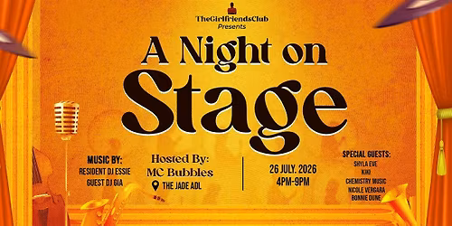 A NIGHT ON STAGE!