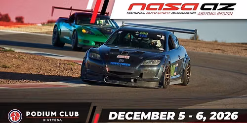 NASA AZ HPDE, TA, TT, Race & Comp School