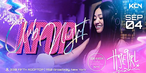 Kpop Club Night in New York at 230 Fifth