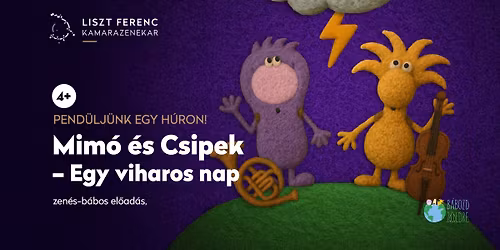 Pend\u00fclj\u00fcnk egy h\u00faron! Mim\u00f3 \u00e9s Csipek \u2013 Egy viharos nap \/ k\u00e9zm\u0171ves foglalkoz\u00e1ssal egybek\u00f6tve