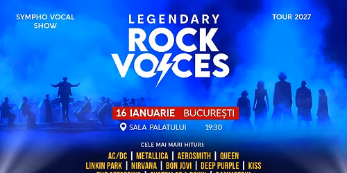 16\/01 | Legendary Rock Voices | BUCURE\u0218TI