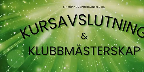 Kursavslutning med knytis och Klubbmästerskap
