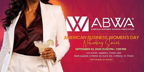 American Business Women's Day Networking Social 