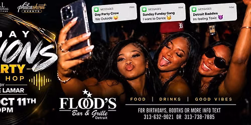 \u201cSUNDAY SESSIONS\u201d DAY PARTY @ FLOODS BAR & GRILLE