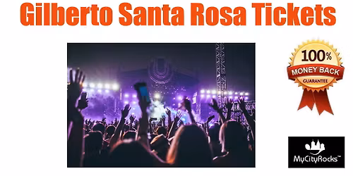 Gilberto Santa Rosa Tickets Fort Lauderdale FL Hard Rock Live At The Seminole Hotel Casino Hollywood