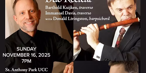 Baroque Flute Duo Recital
