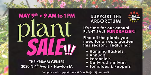 Annual Spring Plant Sale Fundraiser 2026