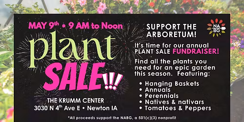 Annual Spring Plant Sale Fundraiser 2026