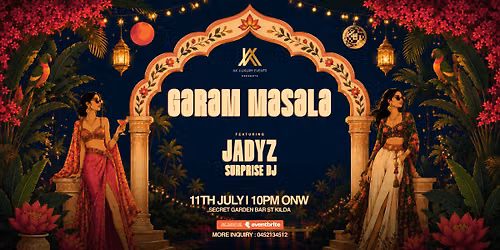 GARAM MASALA \u2013 Bollywood Night ft. DJ Jadyz & Surprise DJ