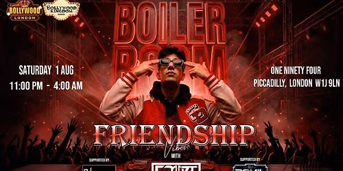 BOILER ROOM FT. FROZT BOLLYWOOD NIGHT