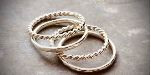 Silver Stacker Rings