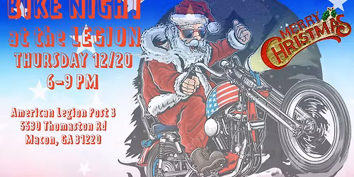 BIKE NIGHT at the Legion