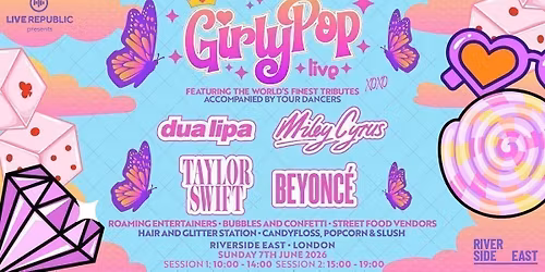 GirlyPop Live | Riverside East, London