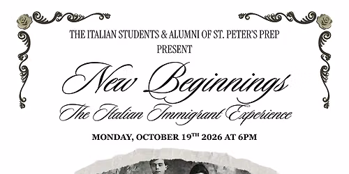 New Beginnings: The Italian Immigrant Experience
