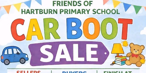 Friends of Hartburn Primary School Car Boot Sale 
