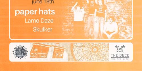 neu waves #148 paper hats \/ Lame Daze \/ Skulker
