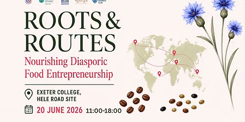 Join us for Roots and Routes: Food, Memory, Migration, Heritage