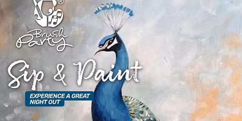 Join Brush Party with Jess to paint 'Plumes of Gold' in Sheffield