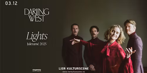 Darling West: Lights - Juleturn\u00e9 2025 \/\/ Lier kulturscene