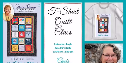 T-Shirt Quilt Class in Knoxville