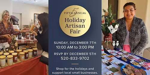 Free Event: Fifth Annual Holiday Artisan Fair