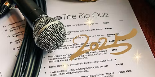 The Big Fat Quiz of the Year