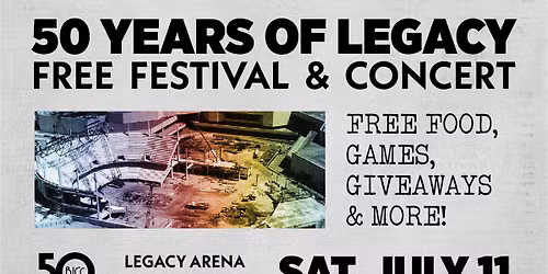 Legacy Arena 50th Anniversary Celebration
