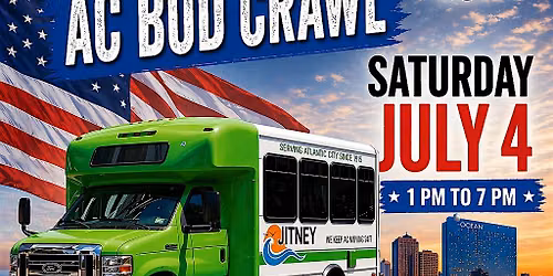 July 4th Atlantic City Bud Crawl