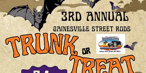 3rd Annual Gainesville Street Rods Trunk or Treat, Hosted by Home Depot