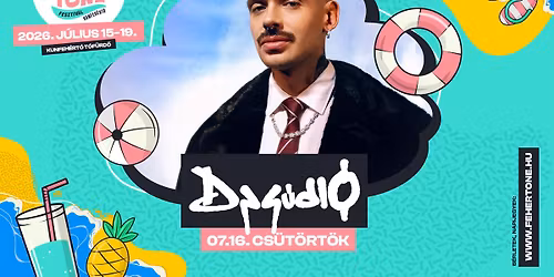 Dzs\u00fadl\u00f3 - Feh\u00e9rtone Fesztiv\u00e1l 2026