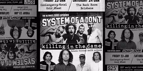 System Of A Don't \/\/ Killing In The Dame \/\/ Coolangatta Hotel, Gold Coast