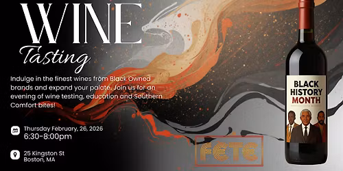 Wine Tasting at Fete