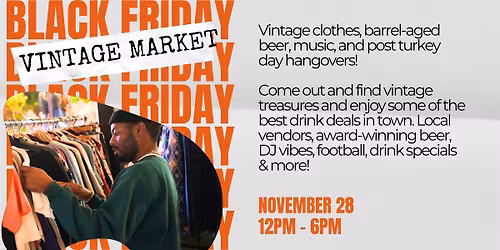 Black Friday Vintage Market