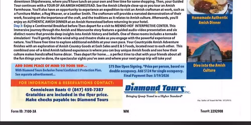 Shipshewana Amish Tour