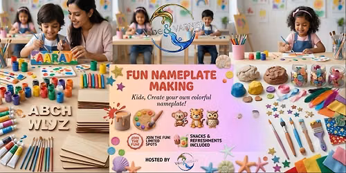 Kids Nameplate Making