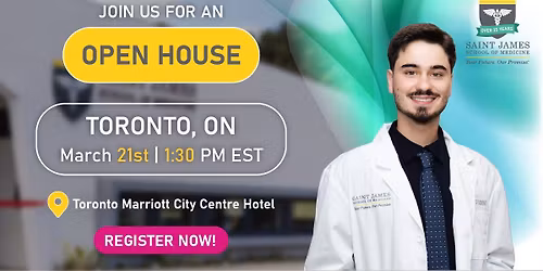 Toronto Open House - March 21st