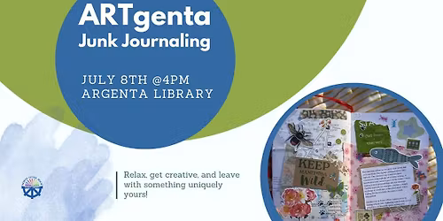ARTgenta: Junk Journaling (Registration Required)