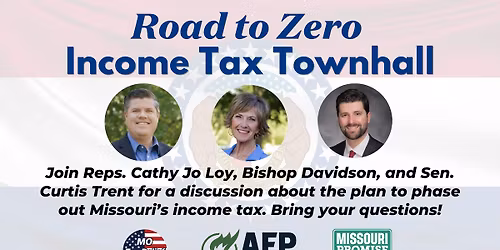 Road to Zero: Income Tax Townhall - Carthage