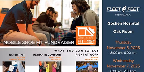 Goshen Hospital Mobile Shoe Fit Fundraiser