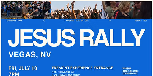 LAS VEGAS, NV - JESUS RALLY