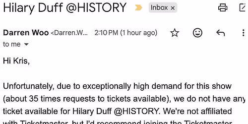 Hilary Duff at Talking Stick Resort Amphitheatre